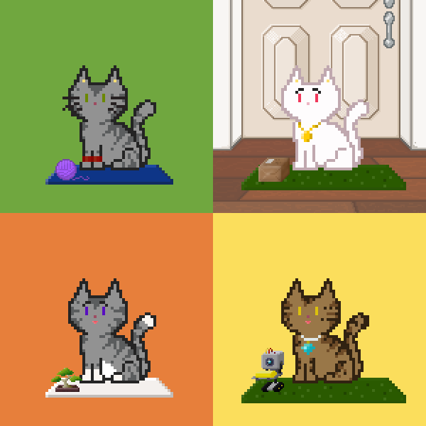 Cats on Mats - Cats